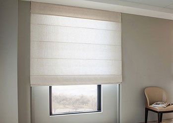 Centerpiece Roman Shades