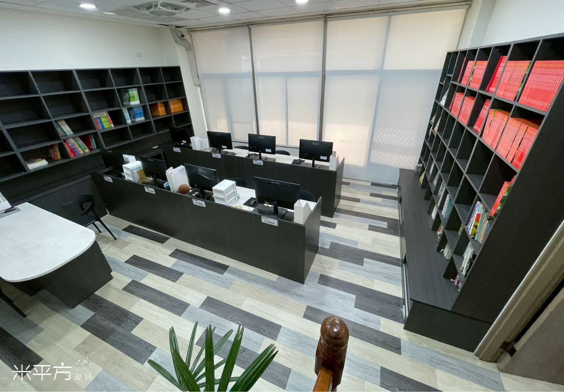 菲比英文 Phoebe English - 仁德示範校｜補習班裝潢｜辦公空間設計｜米平方空間設計 - 台南店面設計 / 台南商業空間設計