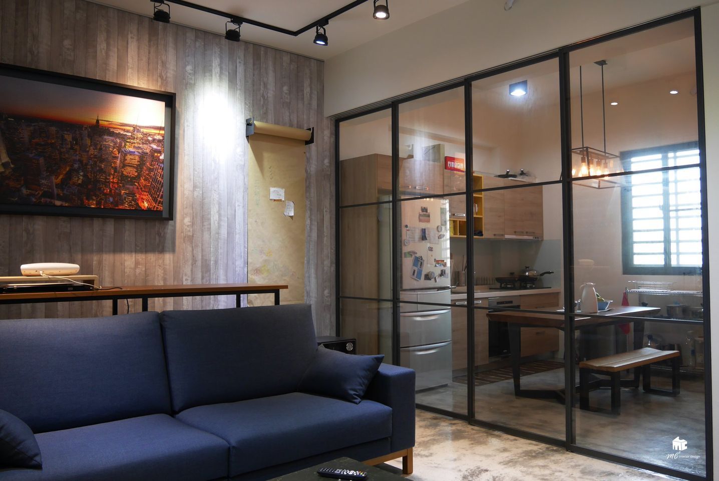 英倫工業風｜米平方空間設計 - 台南室內設計 / 台南老屋翻新