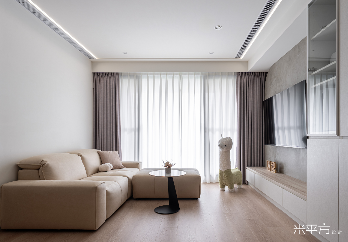 台南市 林森苑｜現代簡約風｜溫潤木色｜米平方空間設計 - 台南室內設計 / 台南老屋翻新