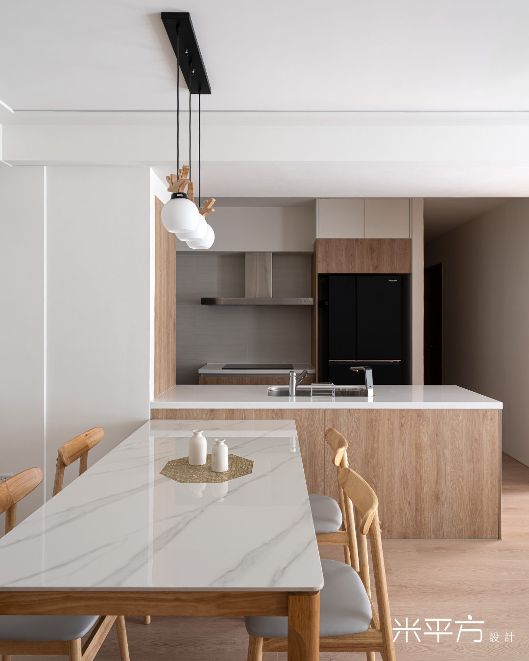 台南市 林森苑｜現代簡約風｜溫潤木色｜米平方空間設計 - 台南室內設計 / 台南老屋翻新