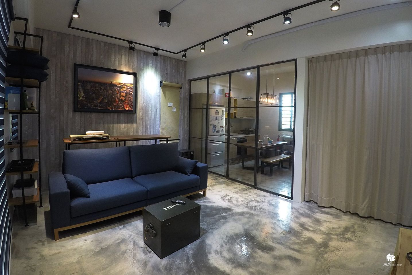 英倫工業風｜米平方空間設計 - 台南室內設計 / 台南老屋翻新