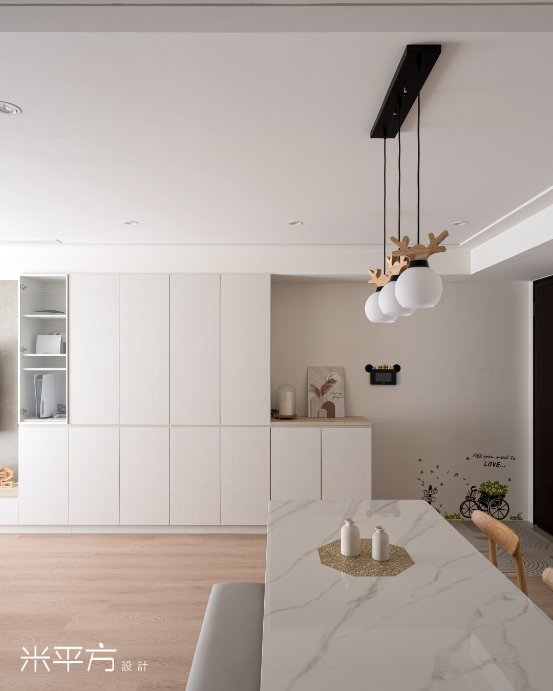 台南市 林森苑｜現代簡約風｜溫潤木色｜米平方空間設計 - 台南室內設計 / 台南老屋翻新