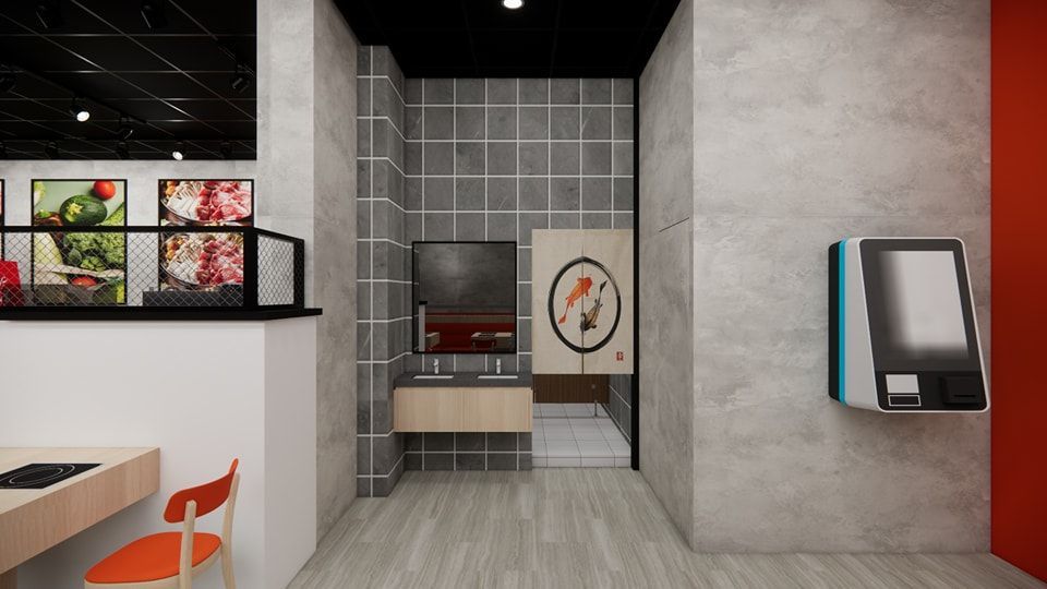 一個圓鍋｜米平方空間設計 - 台南店面設計 / 台南商業空間設計 / 台南餐廳設計 / 火鍋店裝潢