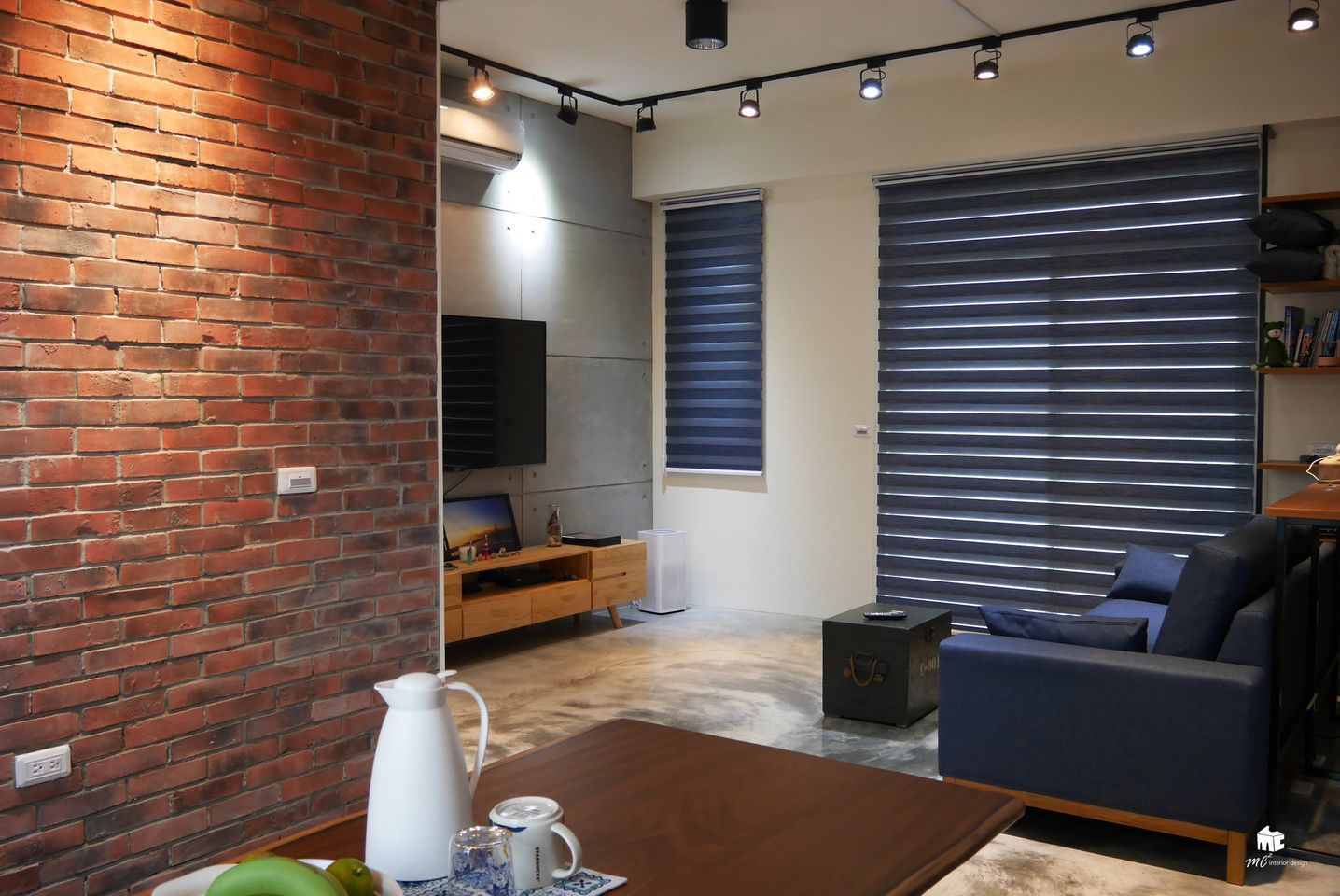 英倫工業風｜米平方空間設計 - 台南室內設計 / 台南老屋翻新