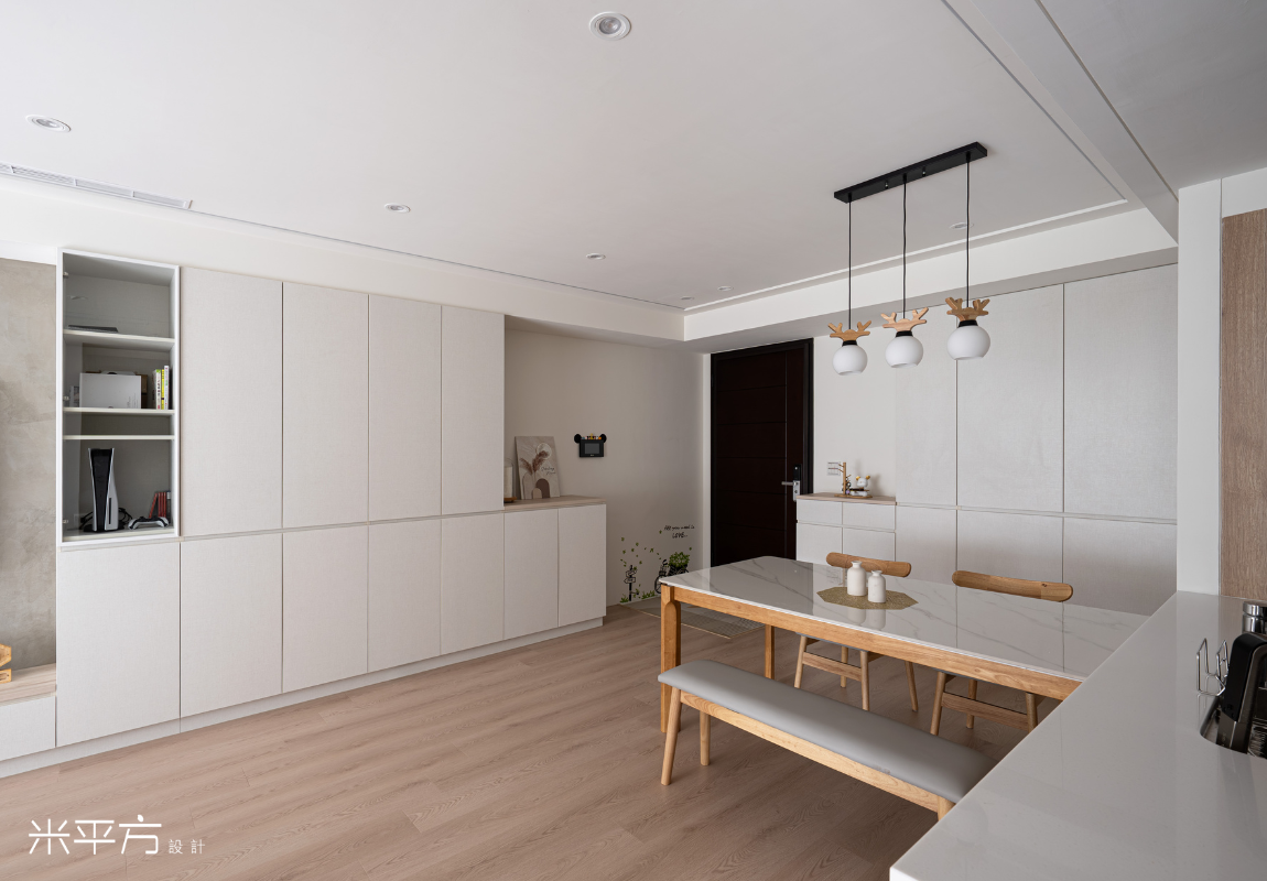 台南市 林森苑｜現代簡約風｜溫潤木色｜米平方空間設計 - 台南室內設計 / 台南老屋翻新