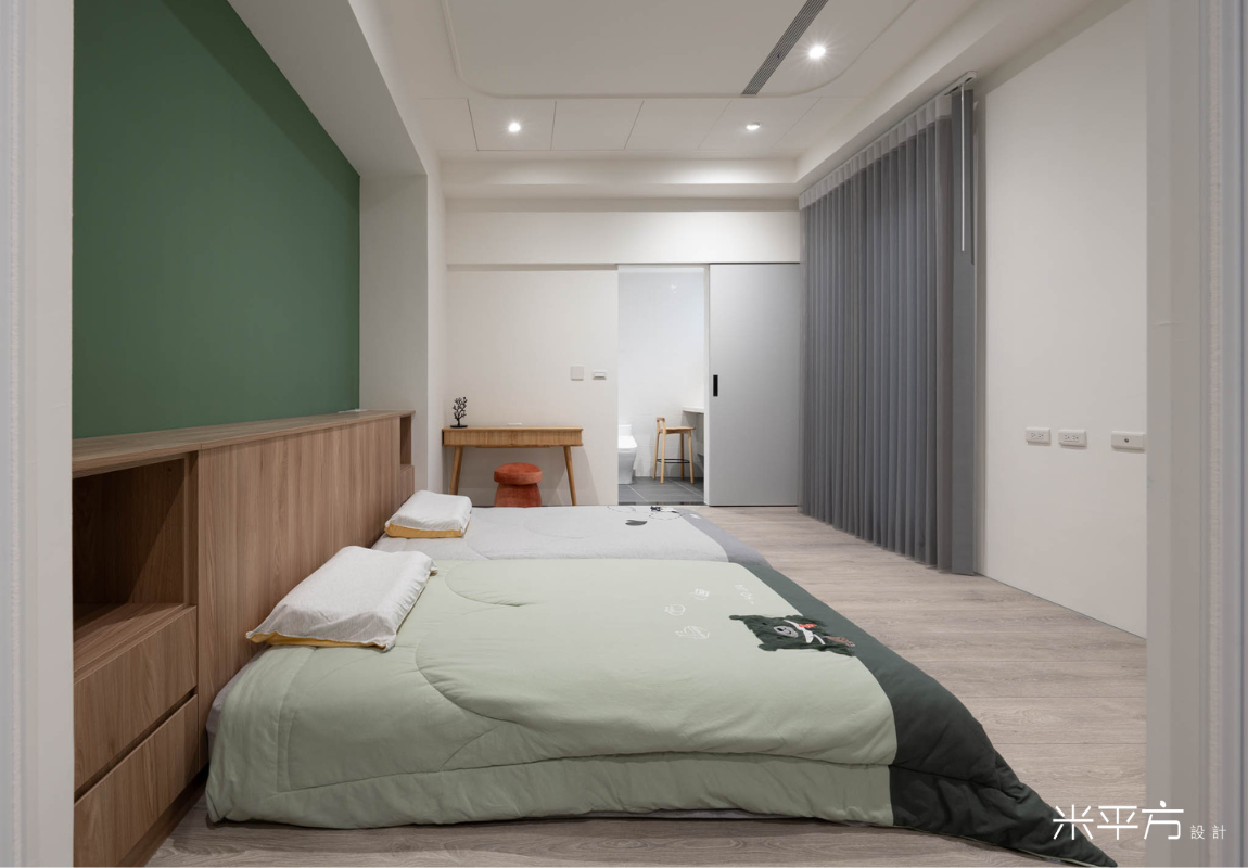 台南市 自地自建｜豪宅設計｜臥室設計｜米平方空間設計 - 台南室內設計 / 台南老屋翻新 / 台南豪宅設計 / 台南自地自建