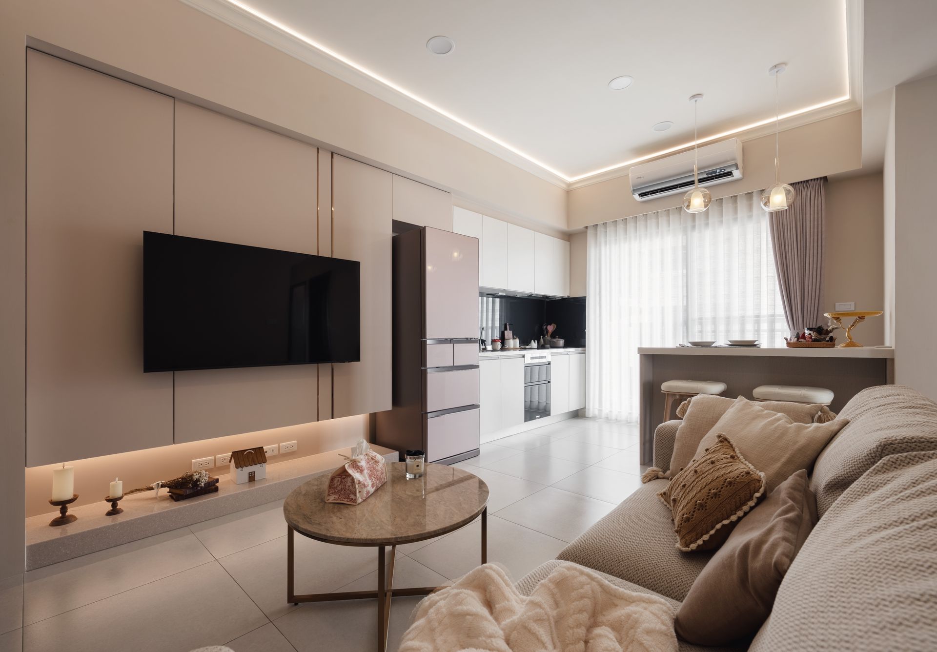 台南市 Ｗ創世紀 美式風格宅 - 米平方空間設計 - 台南室內設計 / 台南老屋翻新