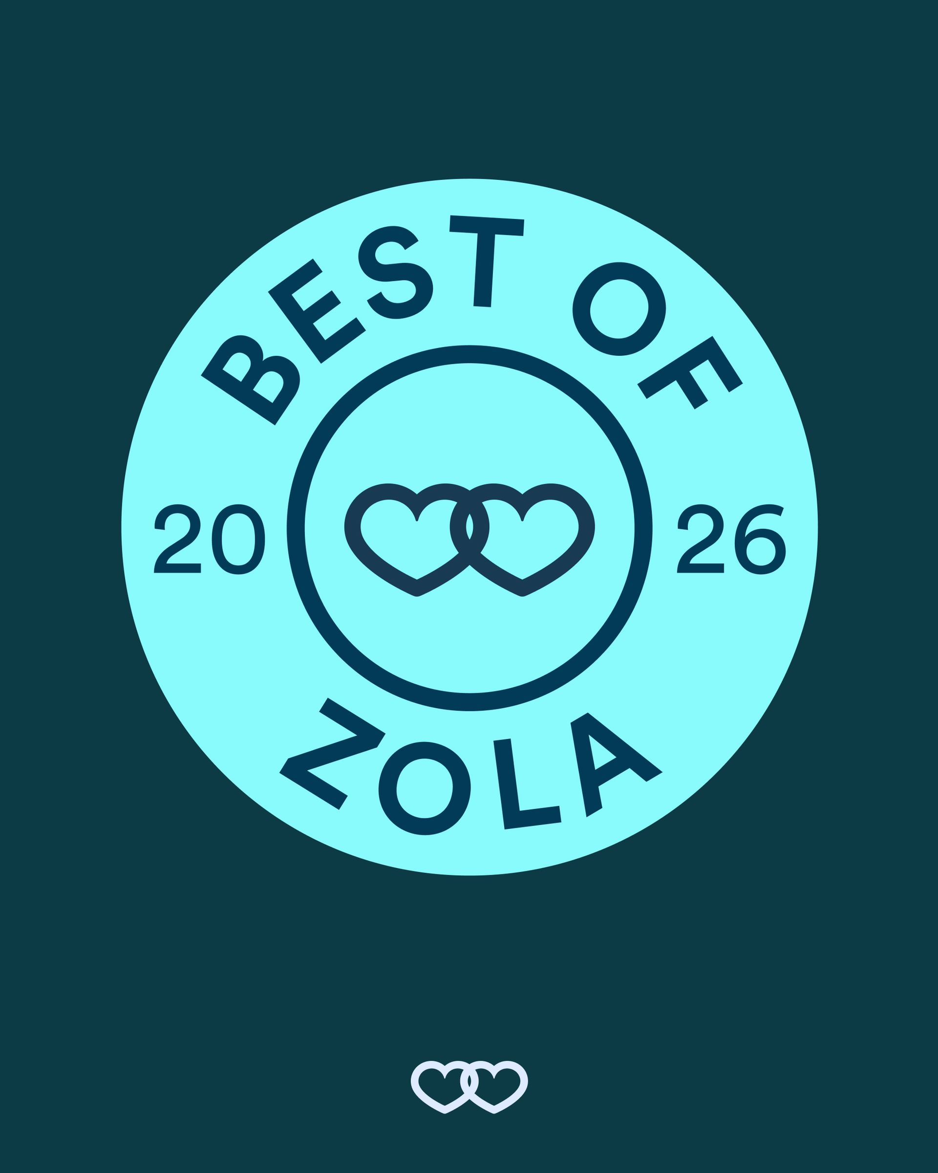 Best of Zola 2026 award-winning intimate wedding planner & florist in South & Central Florida