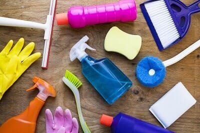Janitorial — Tools for Cleaning on Table in Middletown, DE