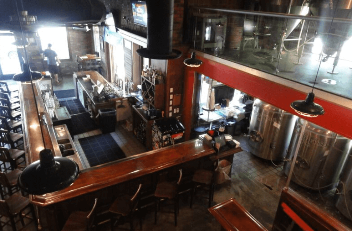 Backstreet Brewery interior