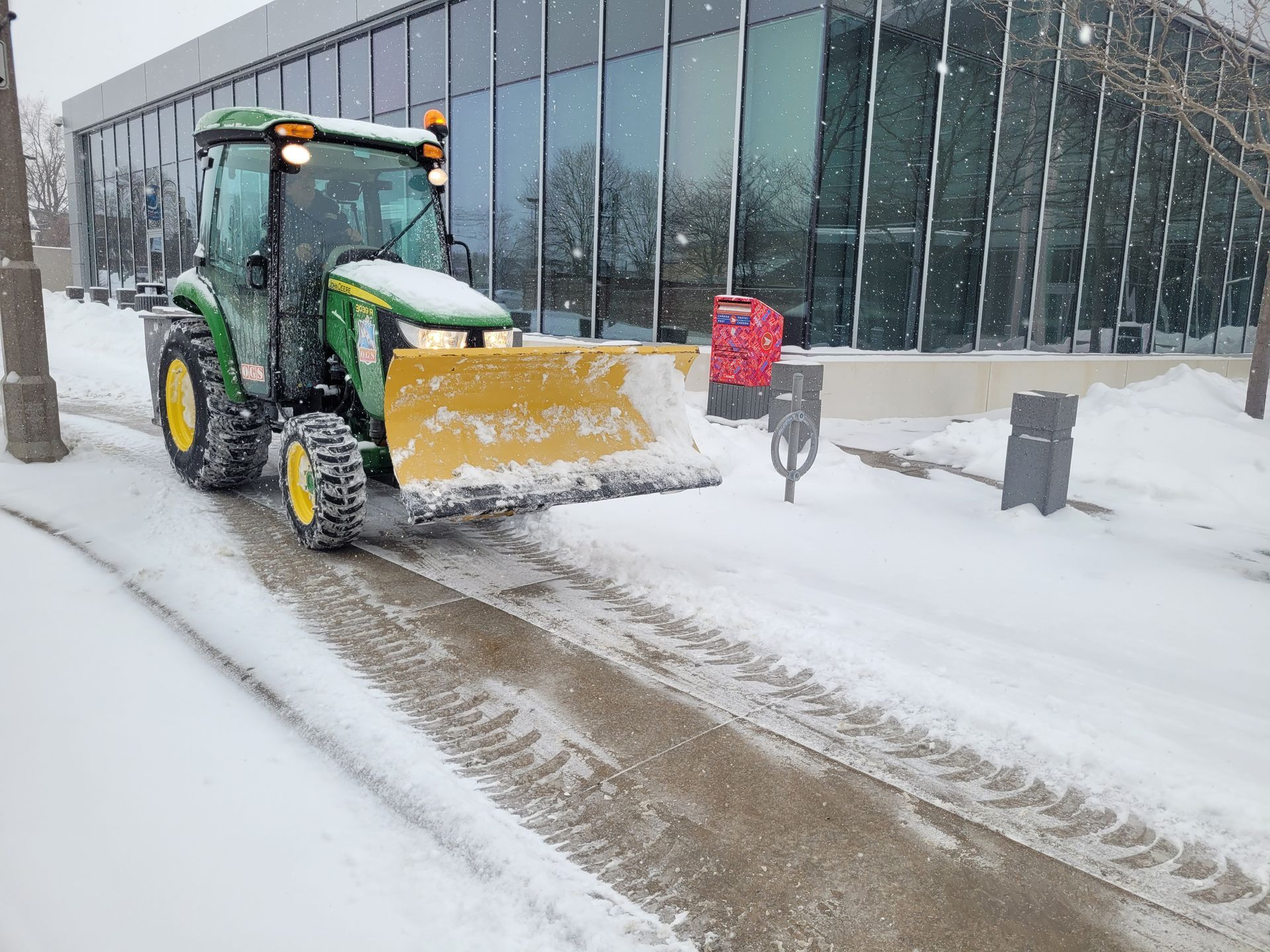Snow Removal at Durham College