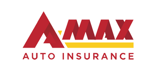 A max auto insurance logo on a white background