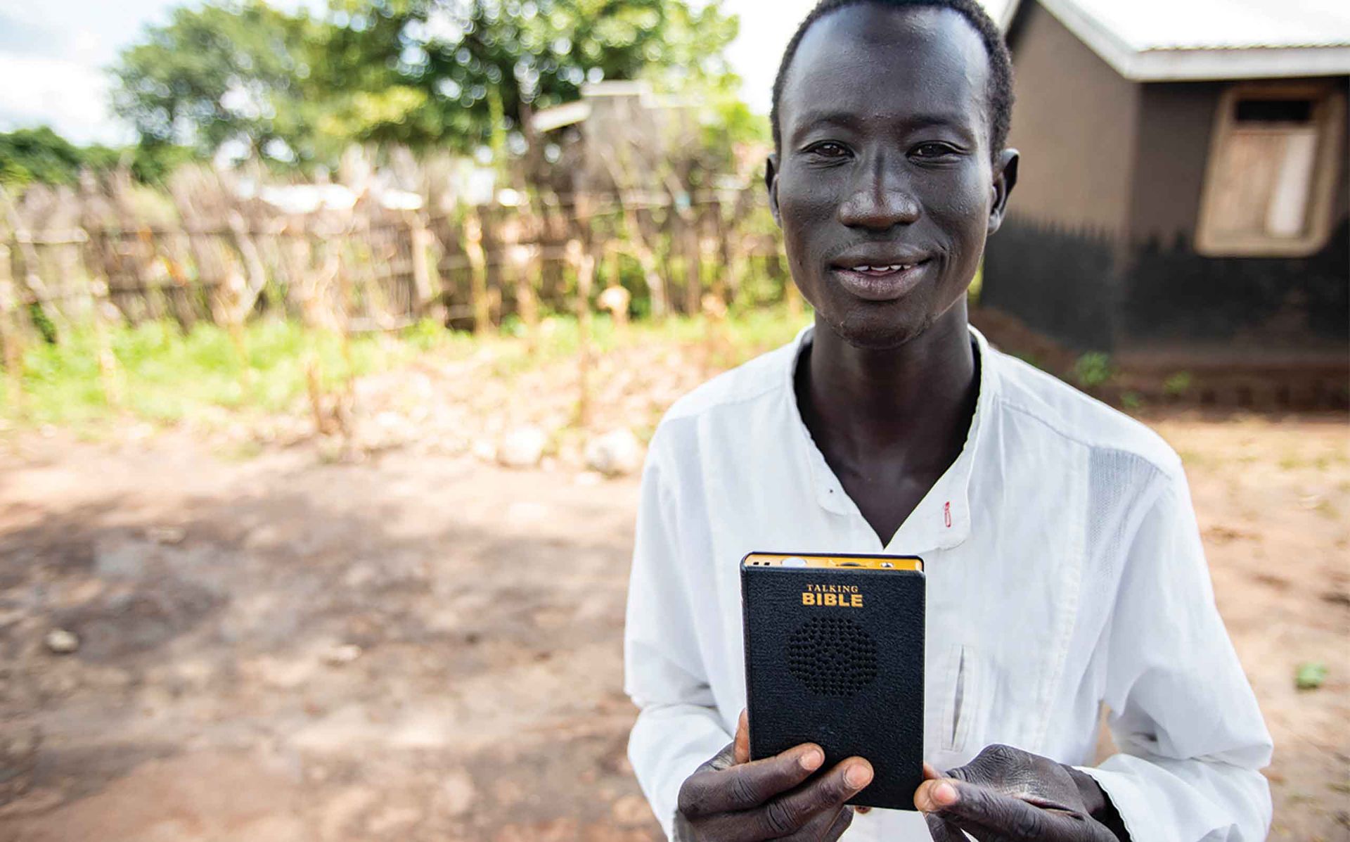 Simon couldn’t read. He needed to hear the Gospel.