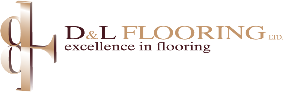 a logo for a company called d & l flooring ltd .