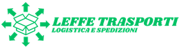 A logo for leffe trasporti logistica e spedizioni