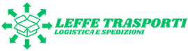 A logo for leffe trasporti logistica e spedizioni