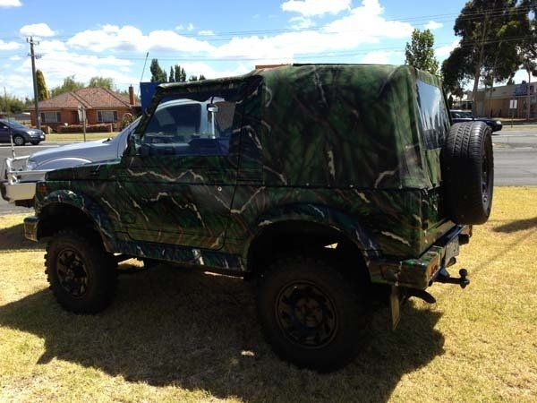 4x4 with canopy over cab