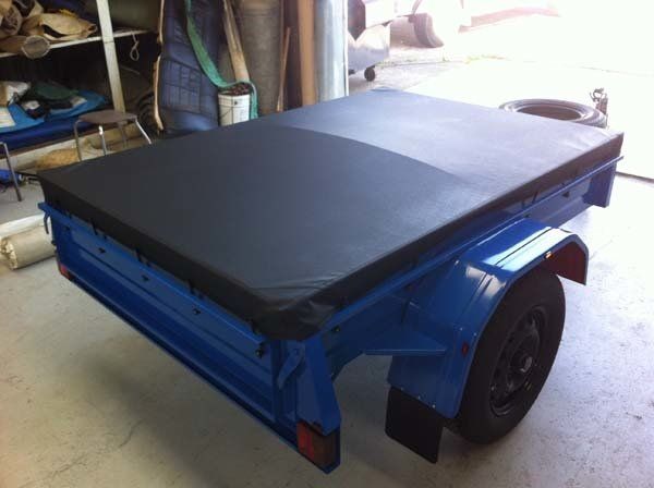flat trailer canopy