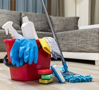 Set of Cleaning Materials — Clutter in Los Angeles, CA