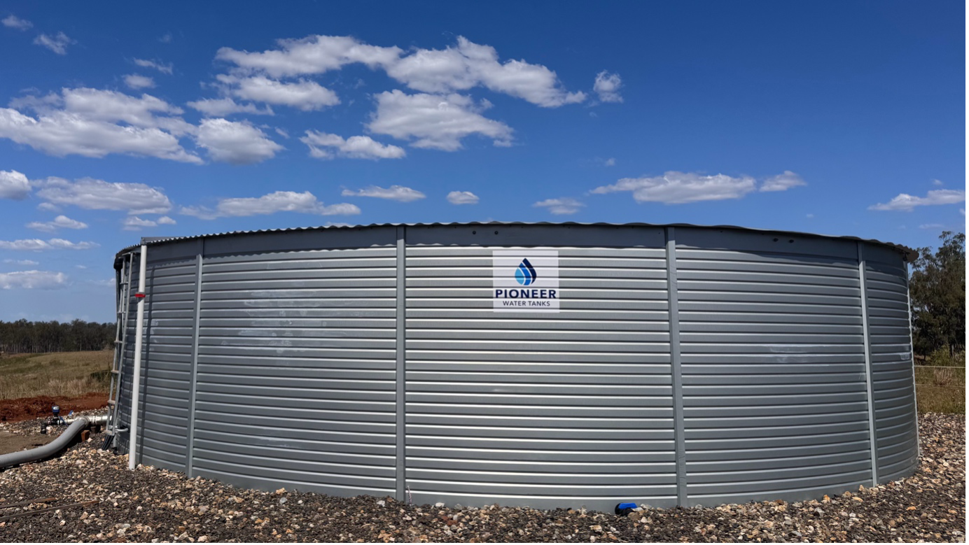Blue Industrial Water Filtration System — Gin Gin Domestic Water Supplies in Bucca, QLD