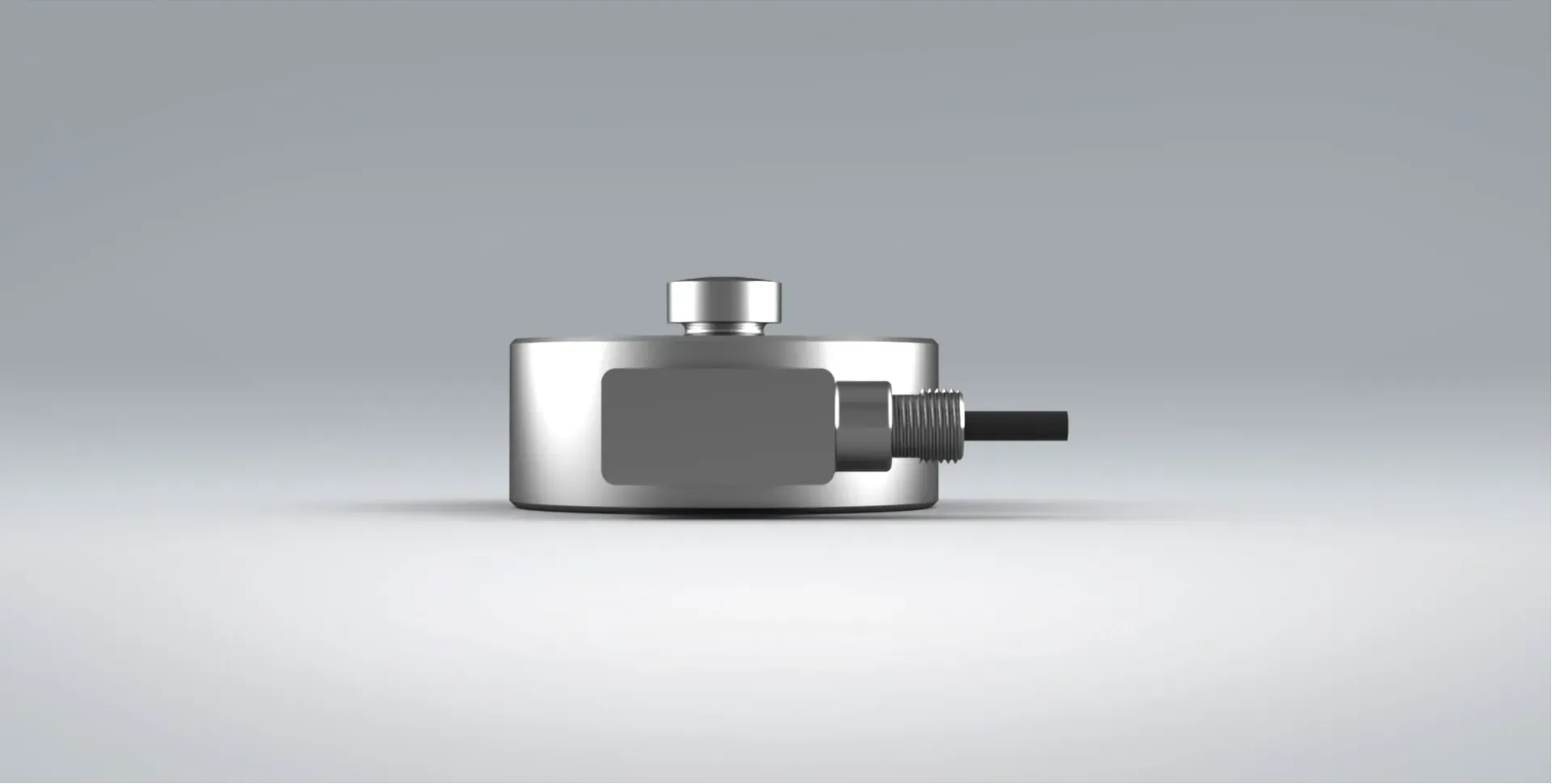 Bottom of the C2S button load cell from Procter & Chester Measurements.