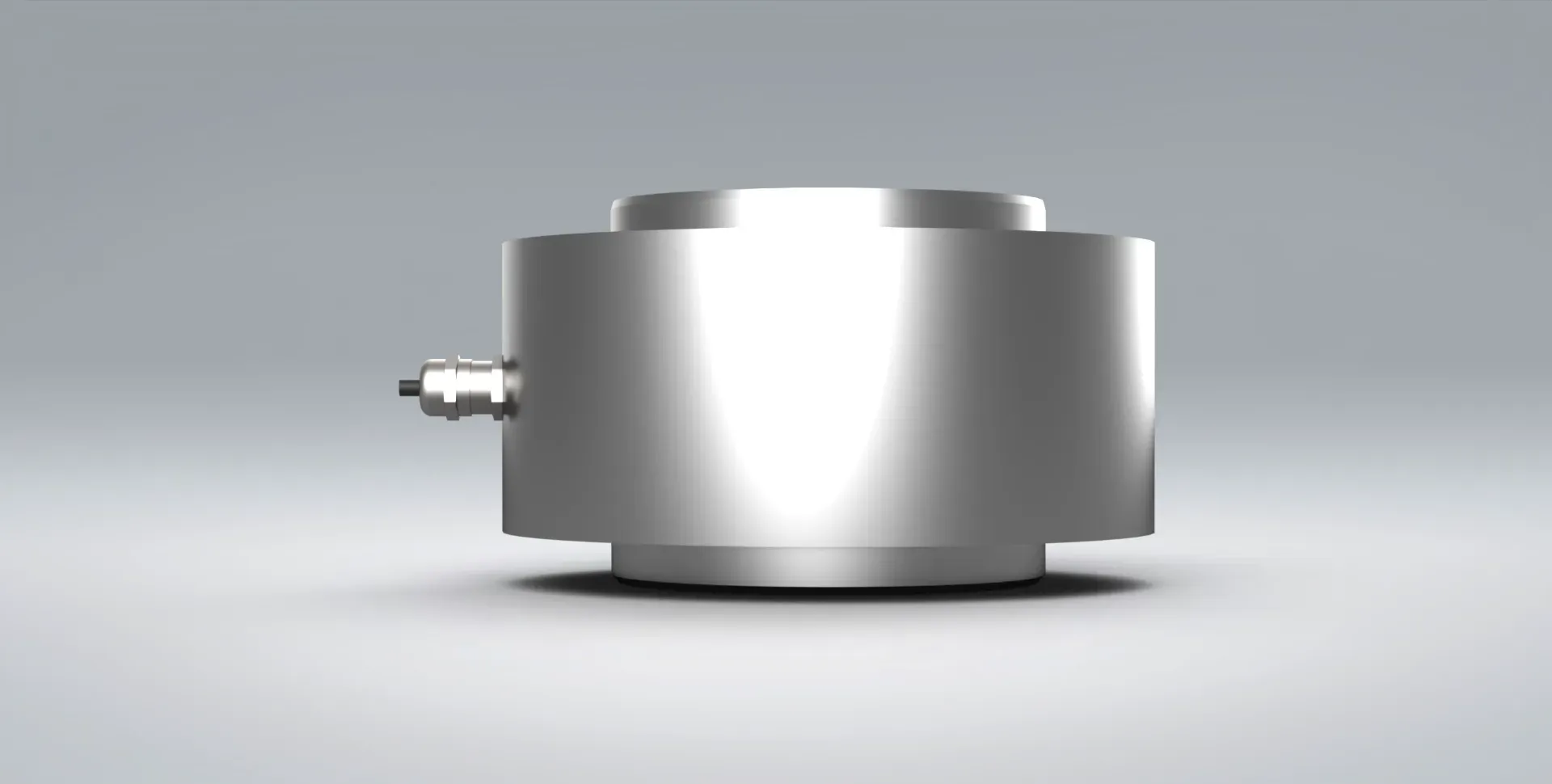 Front image of the CNC heavy duty load cell from Procter & Chester Measurements