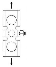 Loading instructions for the D200 high capacity tension link load cell.