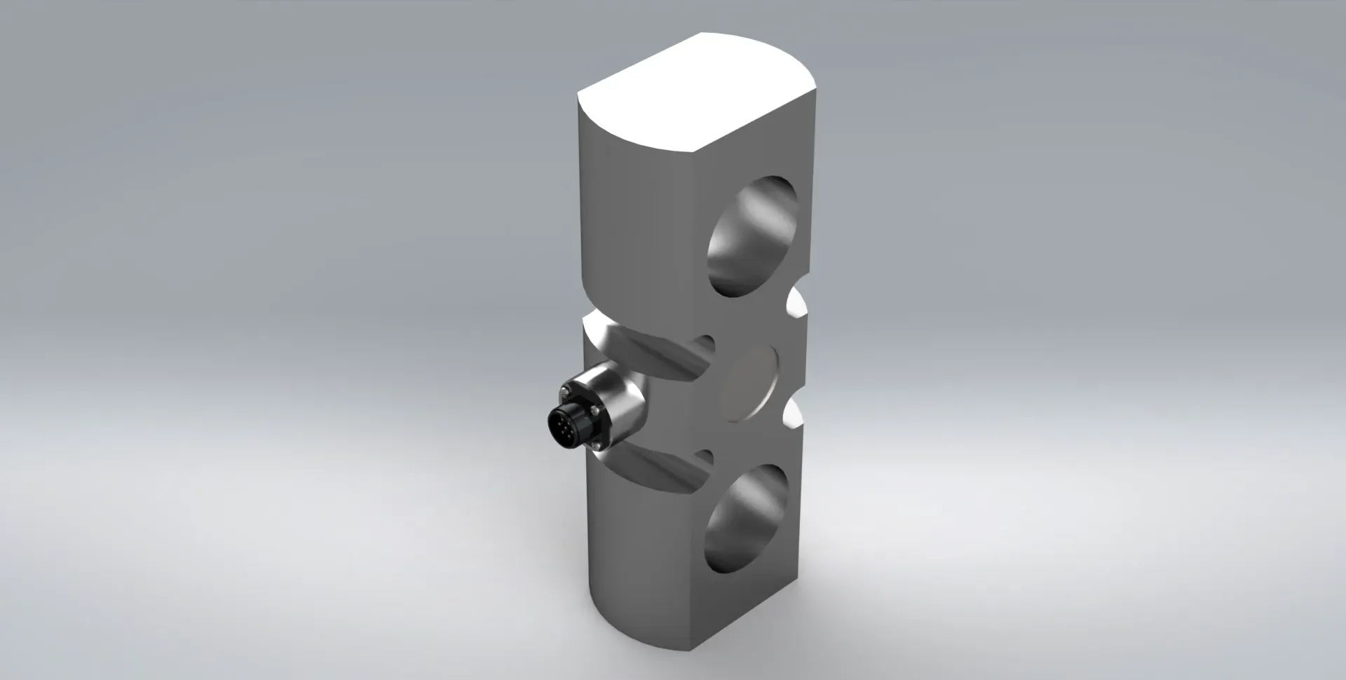 D200 high capacity tension link load cell used to measure tension from PCM
