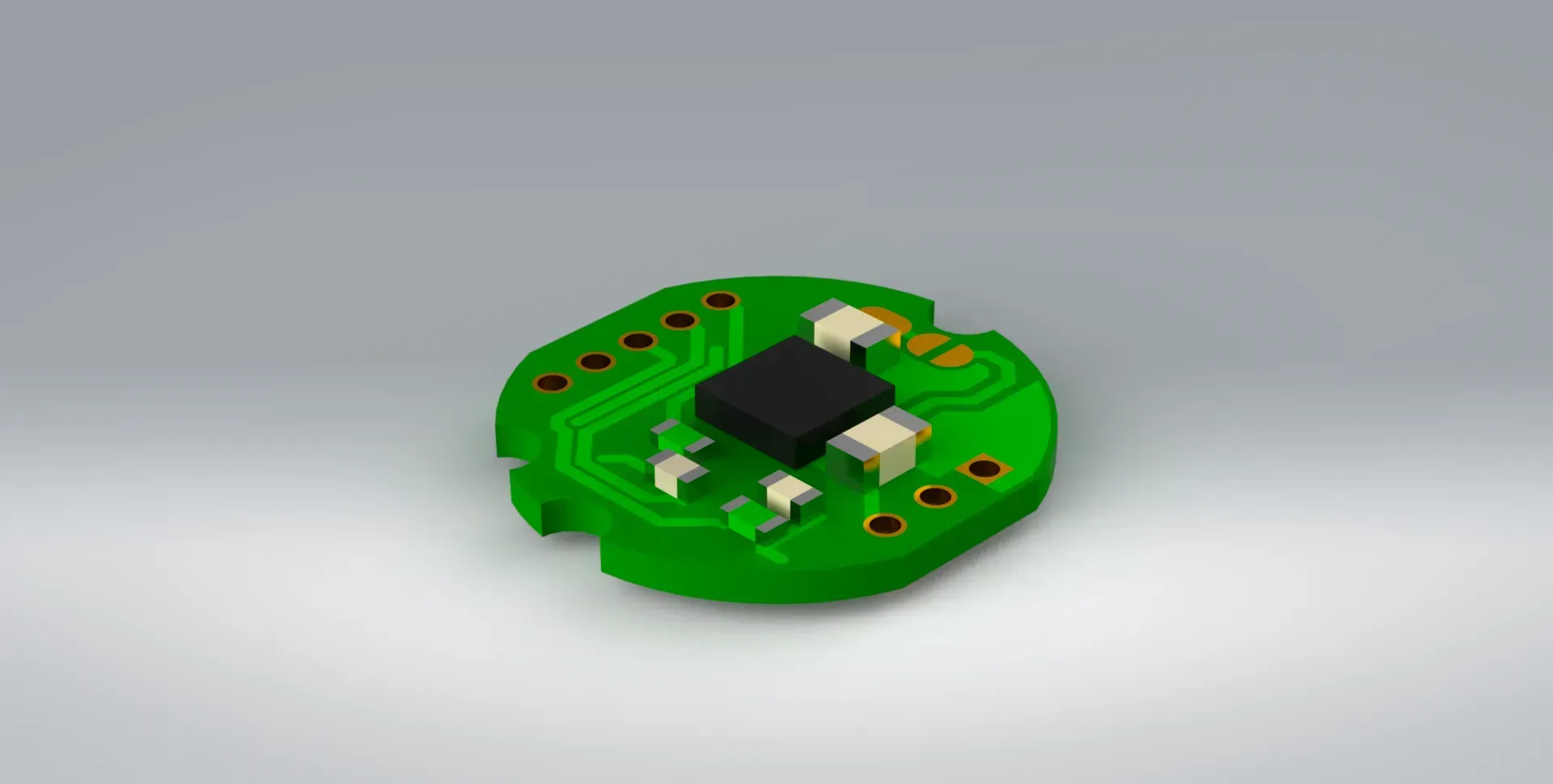 Top view of the ICA instrument, a popular strain gauge amplifier
