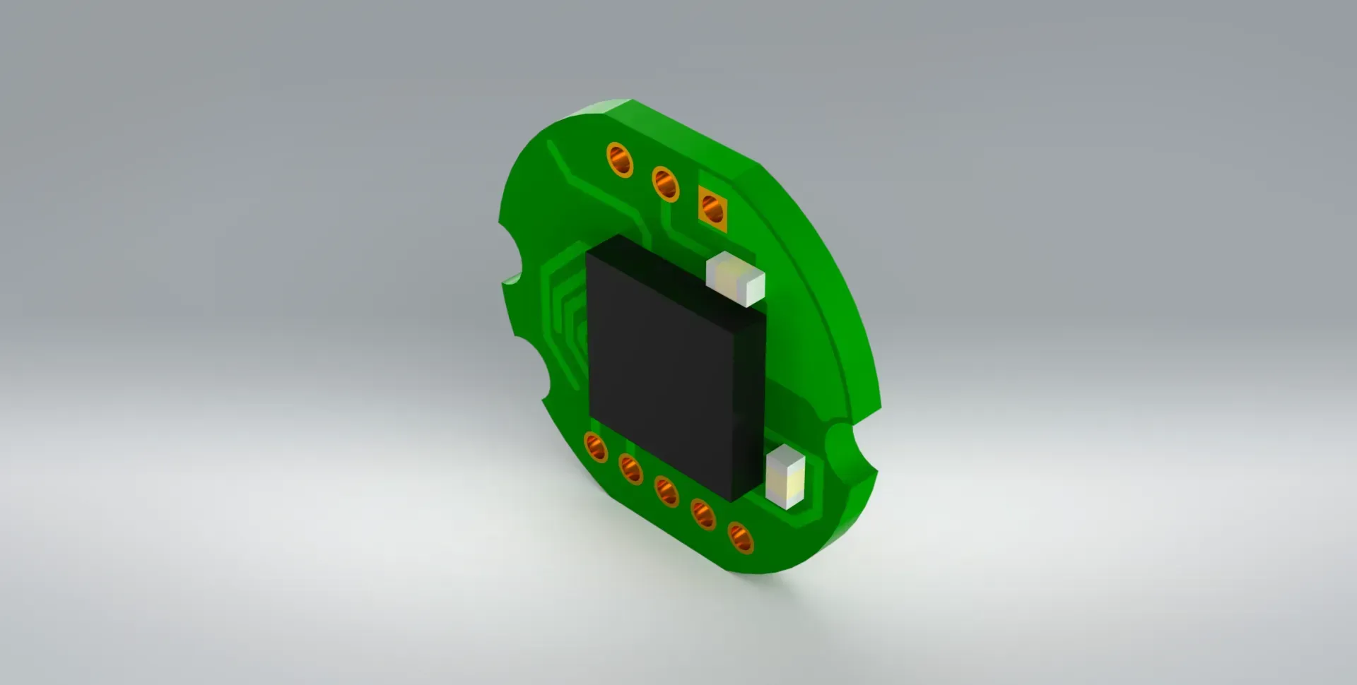 Bottom view of the ICA strain gauge amplifier from Procter and Chester Measurements
