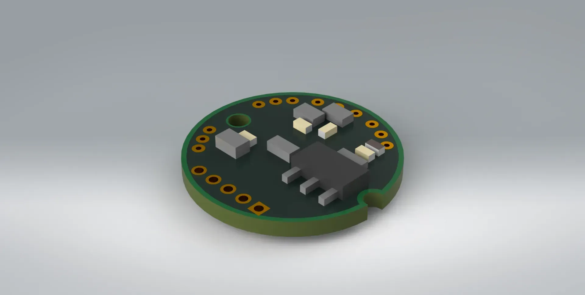 Top view of the ICA instrument, a popular strain gauge amplifier