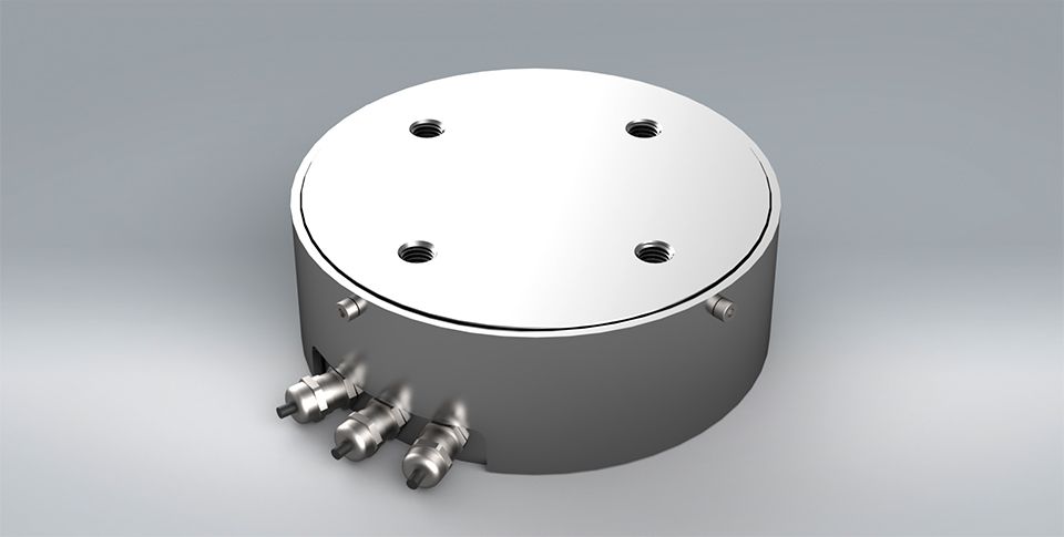 The MAL3 multi-axis transducer used to measure triaxial force accurately. Always designed for customer requirements.