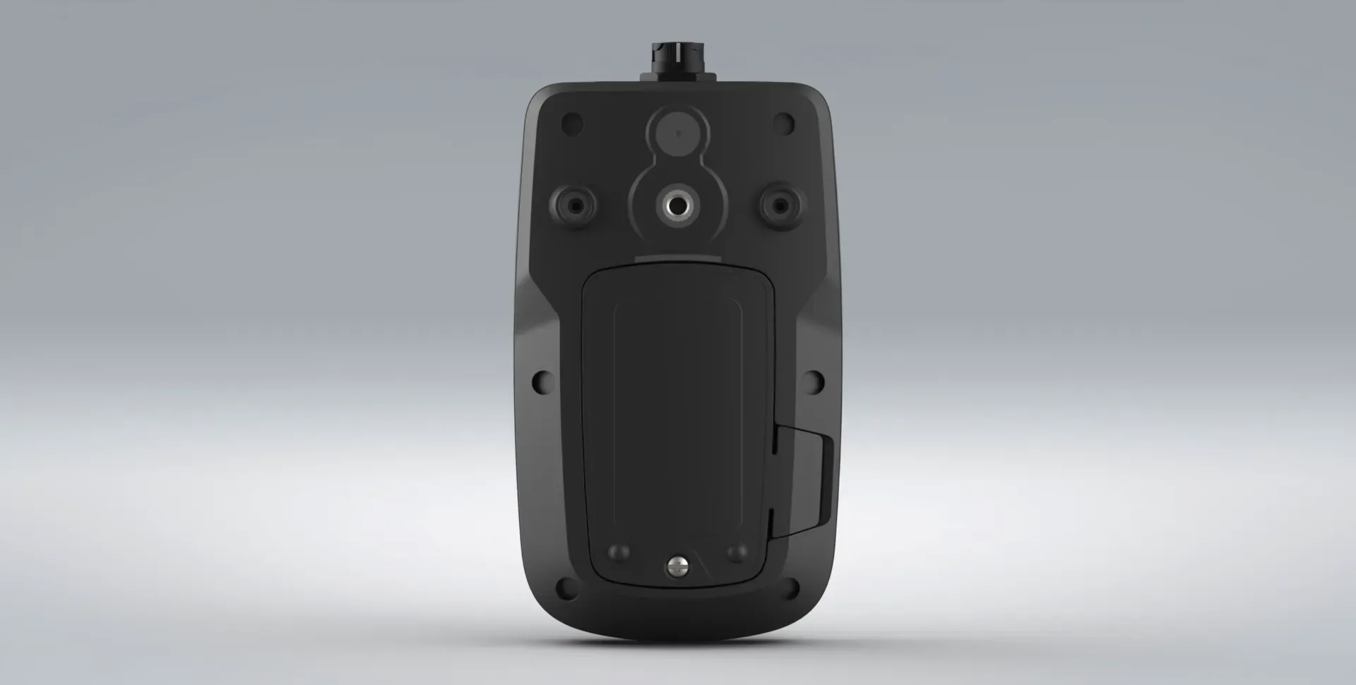 Back view of the PSDS strain gauge indicator created by Mantracourt Electronics