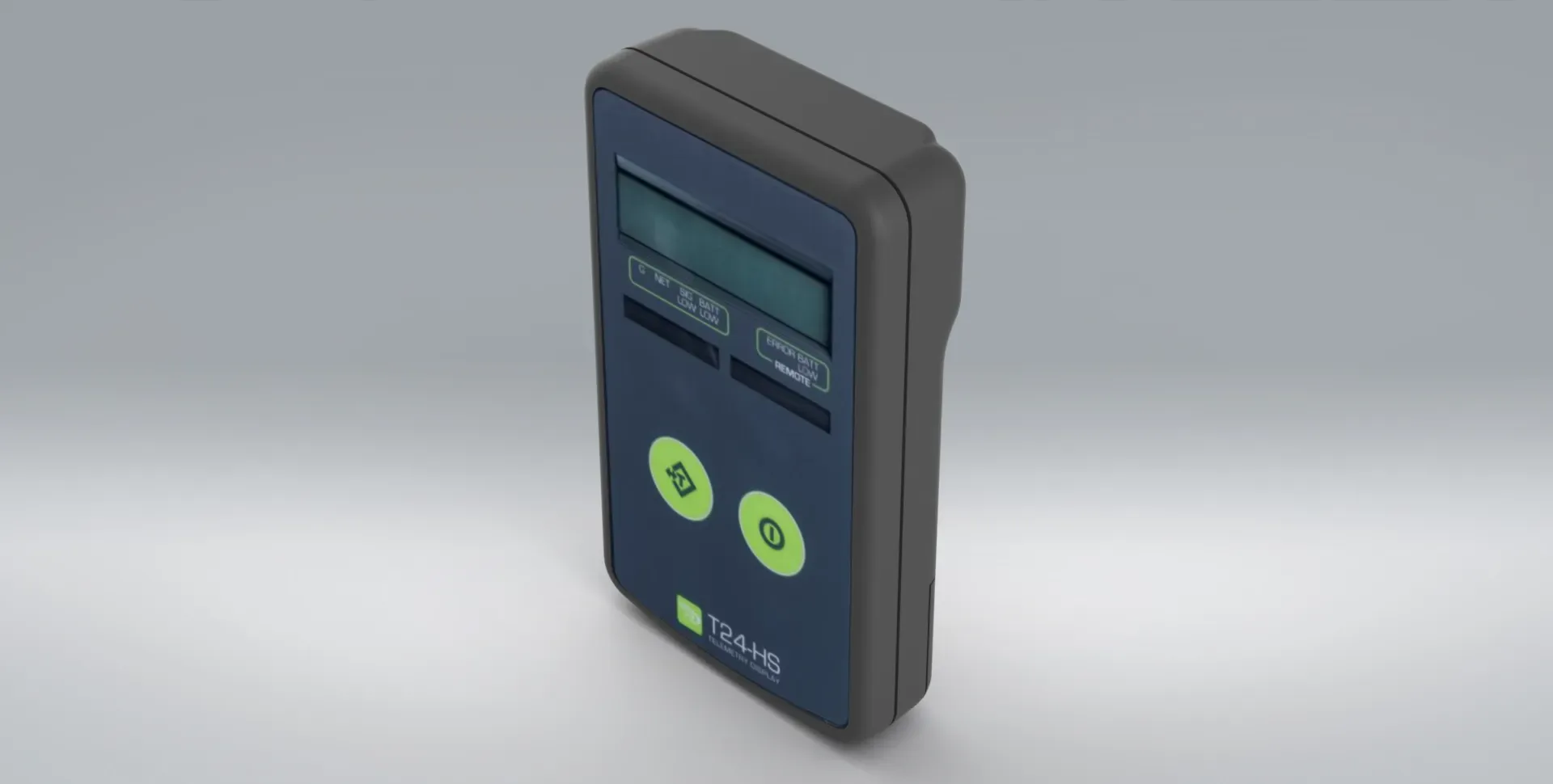 Instrumentation for the T24 Wireless Telemtry System on a grey background