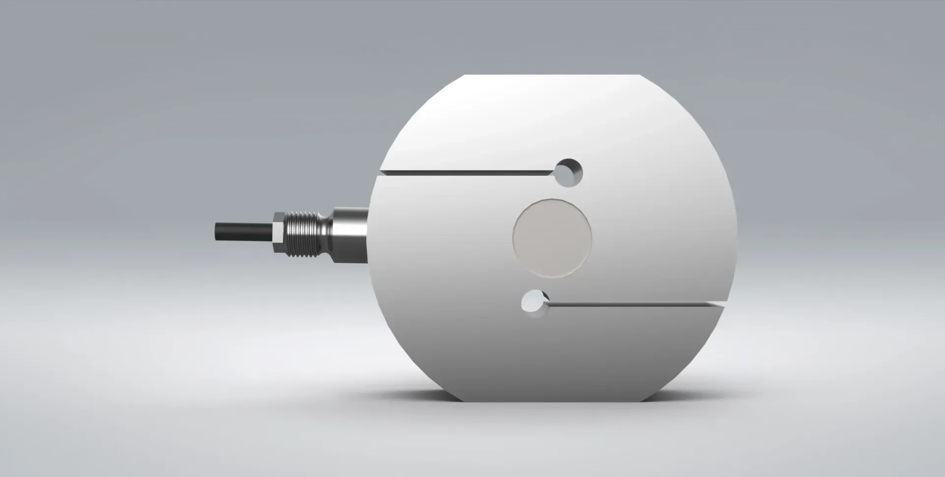 TS low-profile s-type load cell made from stainless steel for tension and compression measurement