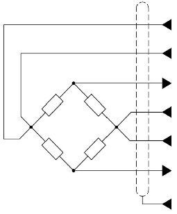Additional wiring diagram for the TC4 pancake load cell.