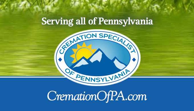 A logo for cremation specialist of pennsylvania