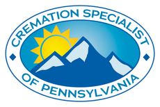 A logo for cremation specialist of pennsylvania
