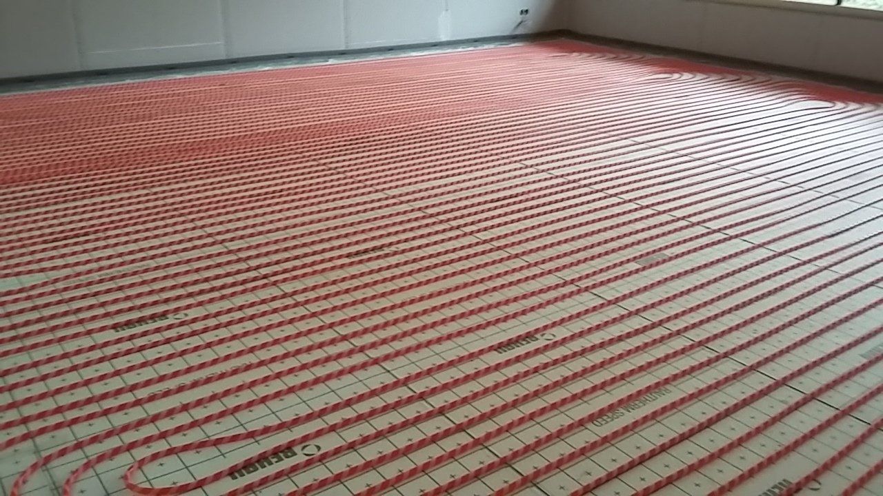 Fußbodenheizung