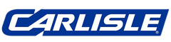 A blue and white carlisle logo on a white background
