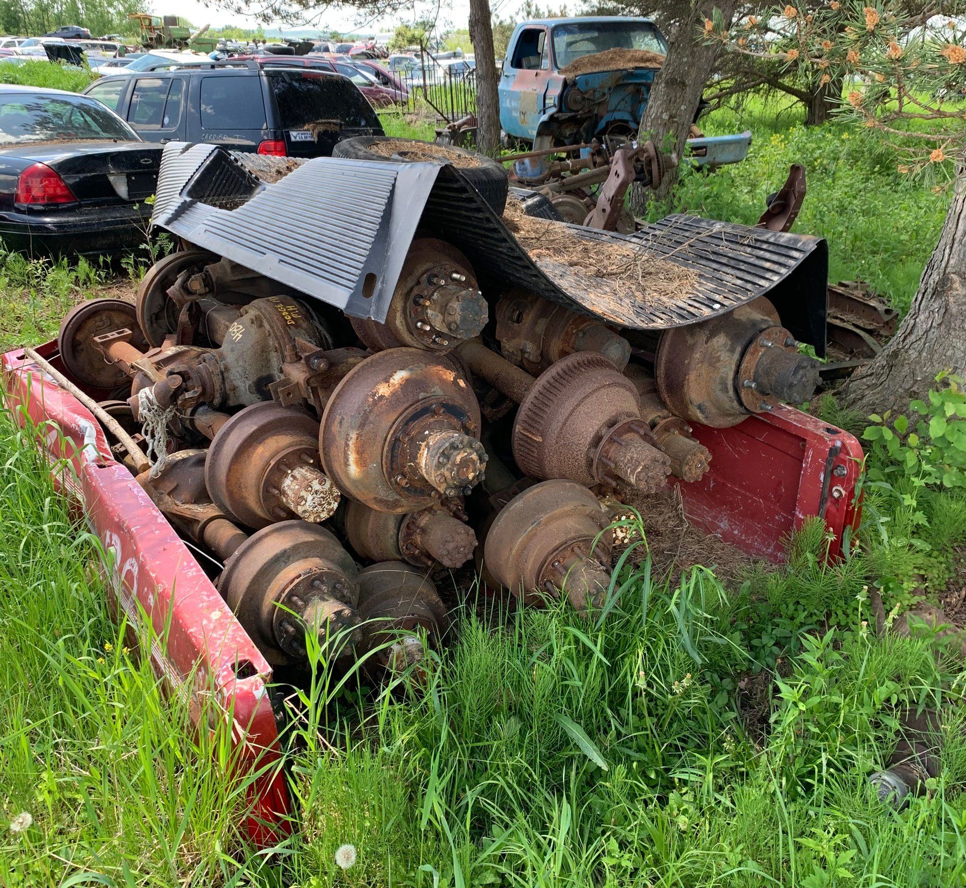 Semi Truck Junk Yard In Wisconsin 12 - rypyn5g