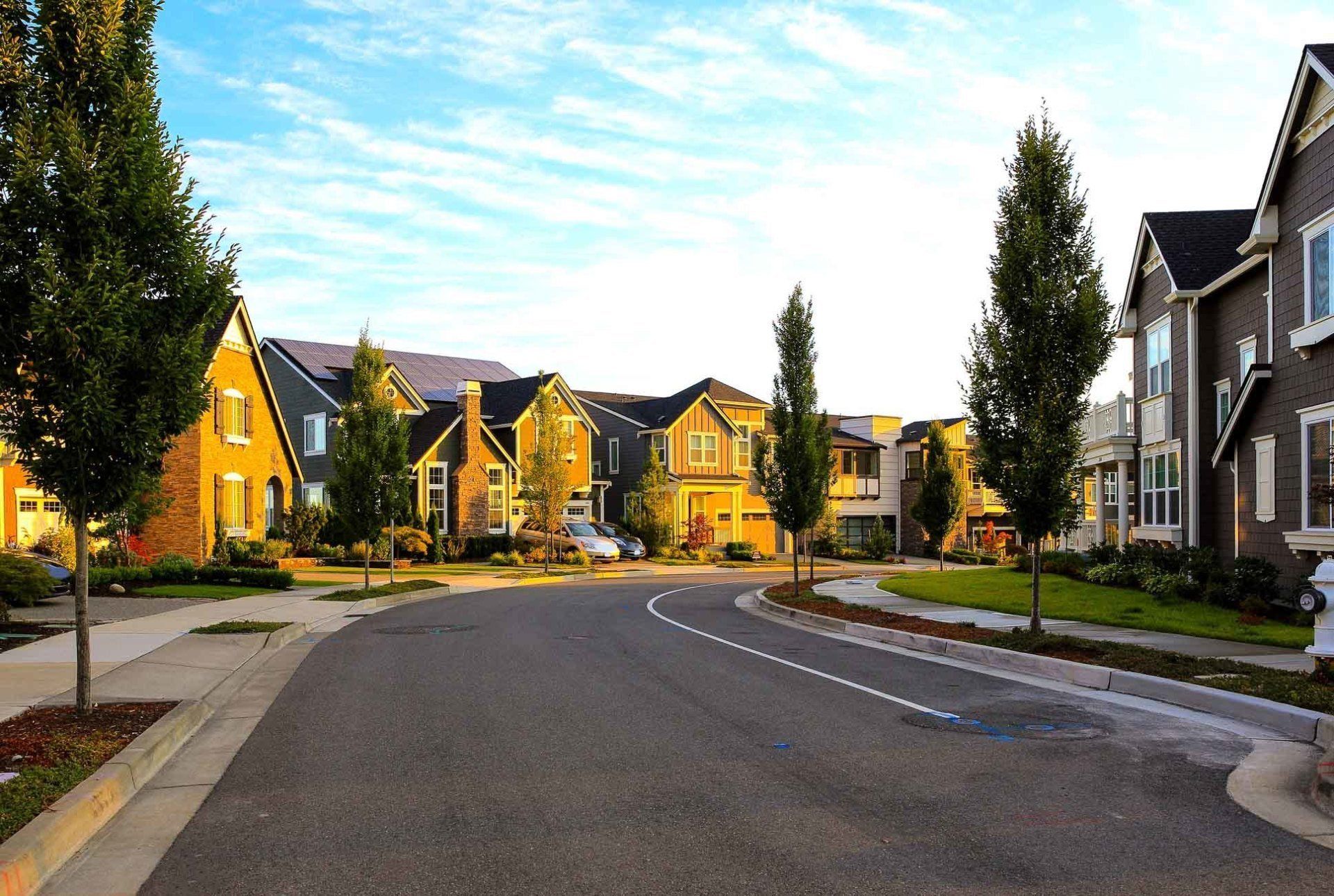 Aerial View of Residential Houses — French Lick, IN — Brooks Galloway Real Estate