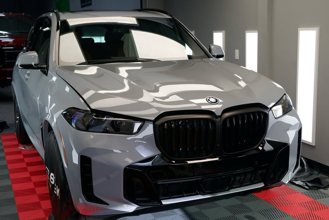 Vehicle protected by PPF Clear Bra in Novi, blocking winter salt and debris to reduce maintenance.