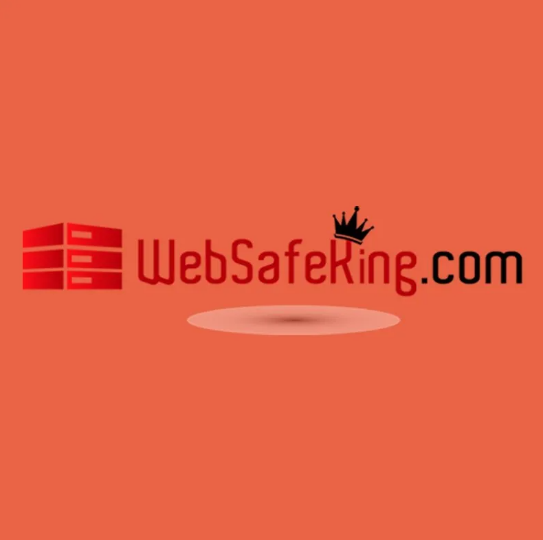 image of web safe king logo