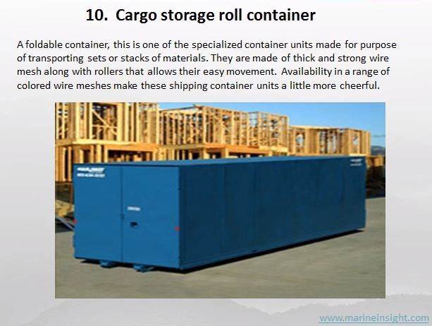 Cargo Storage Roll Container