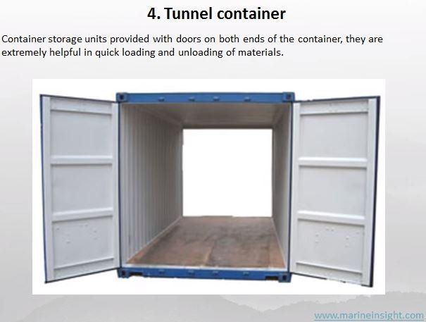Tunnel Cargo Containers 
