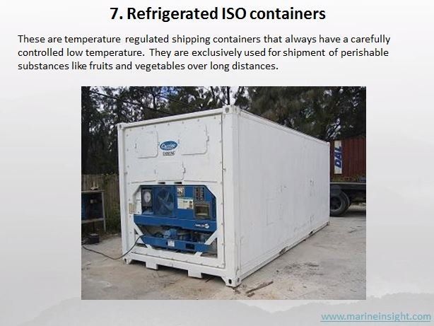 Refrigerated Cargo Containers 