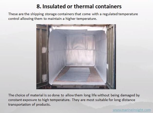 Insulated Cargo Containers 