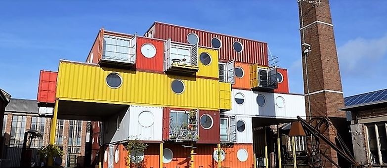 Container City built in London by Urban Space Management